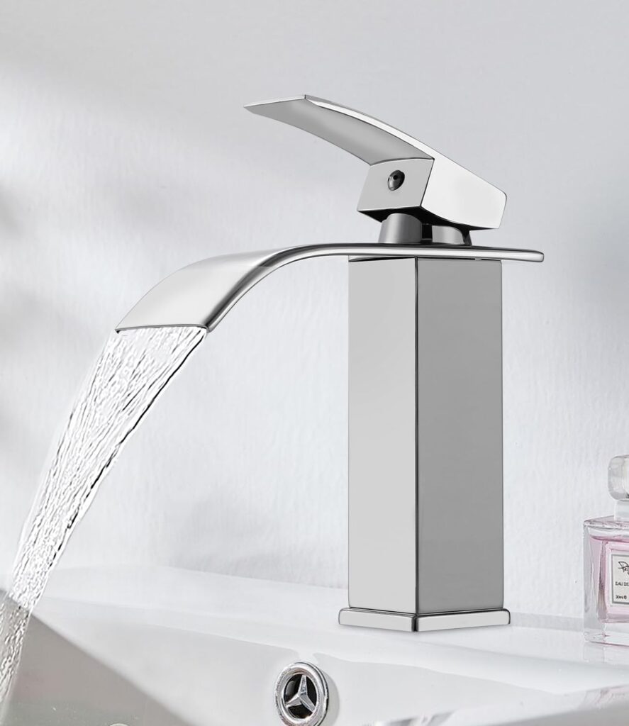 Grifo de lavabo de cascada